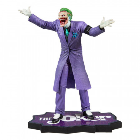 DC Comics socha 1/10 The Joker Purple Craze: The Joker by Greg Capullo 18 cm